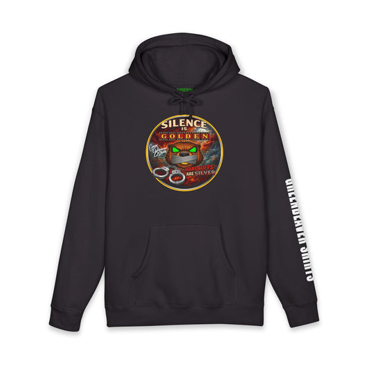Silence is Golden Hooded Sweatshirt