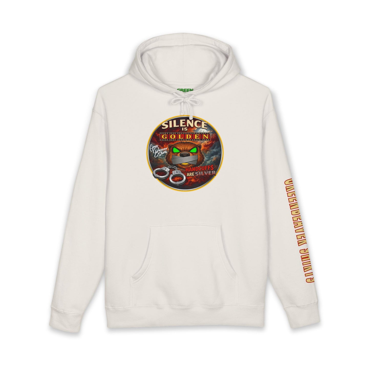 Silence is Golden Hooded Sweatshirt