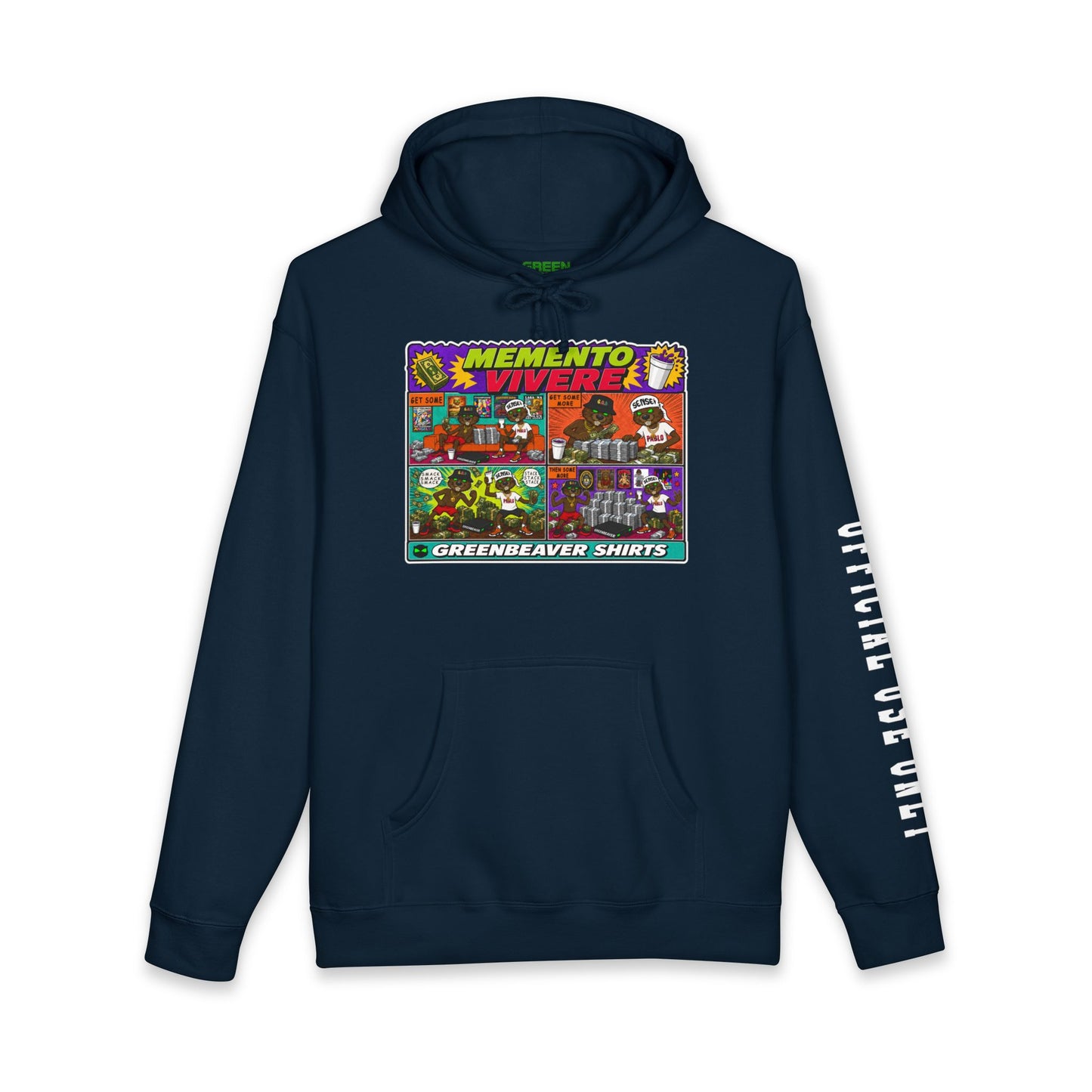 Remember to Live Hooded Sweatshirt