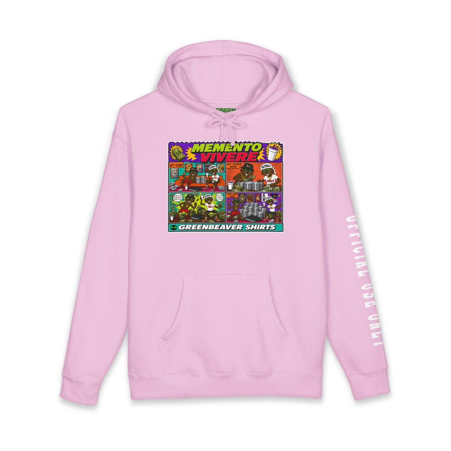 Remember to Live Hooded Sweatshirt