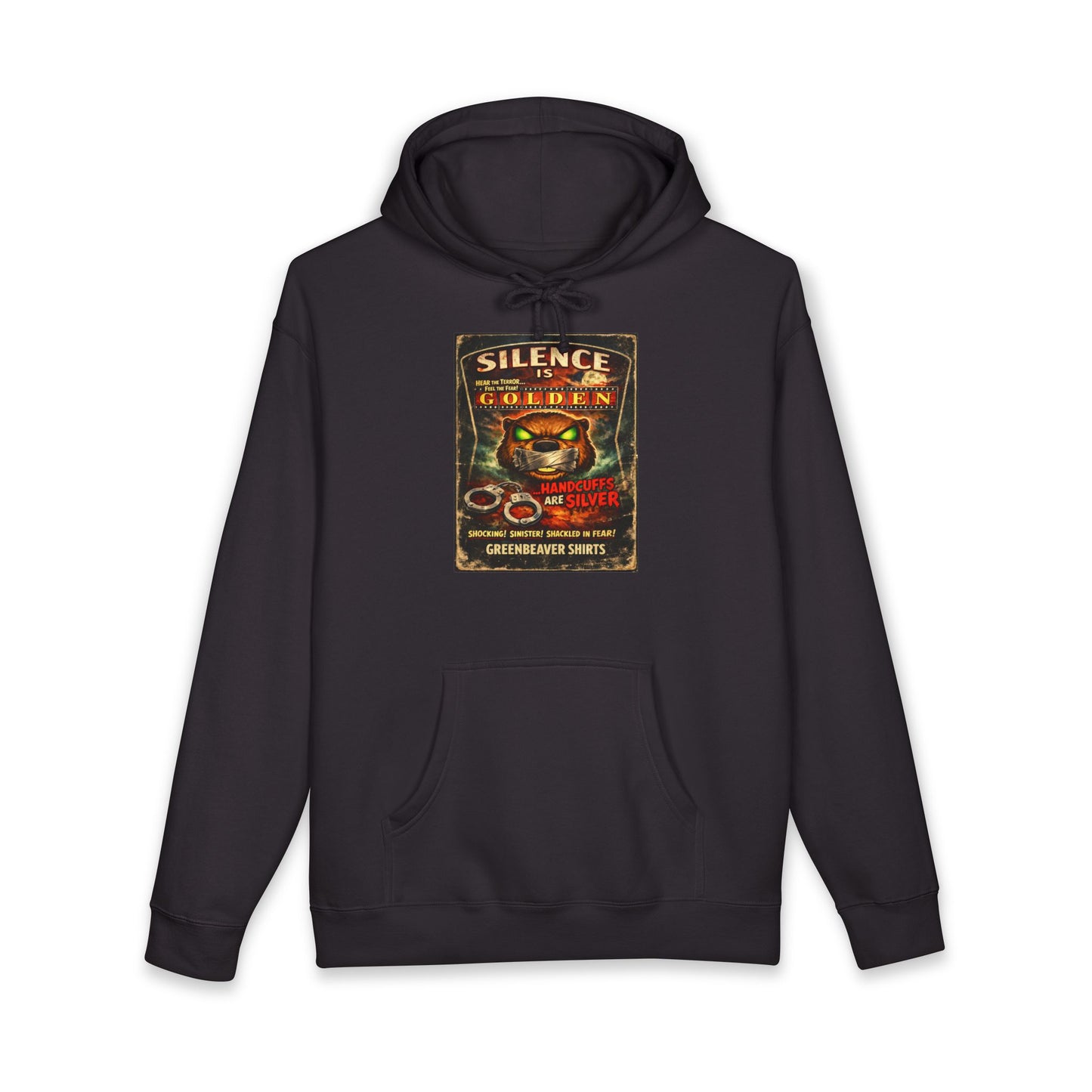 Silence is Golden  Hooded Sweatshirt