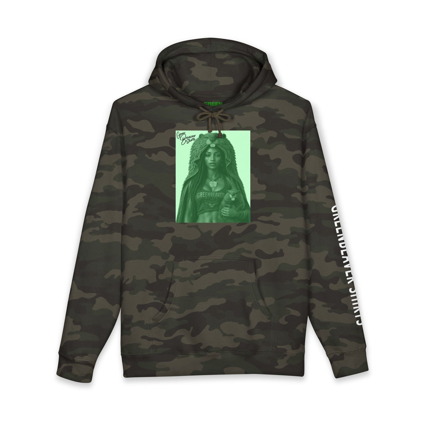 Green Donna Hooded Sweatshirt