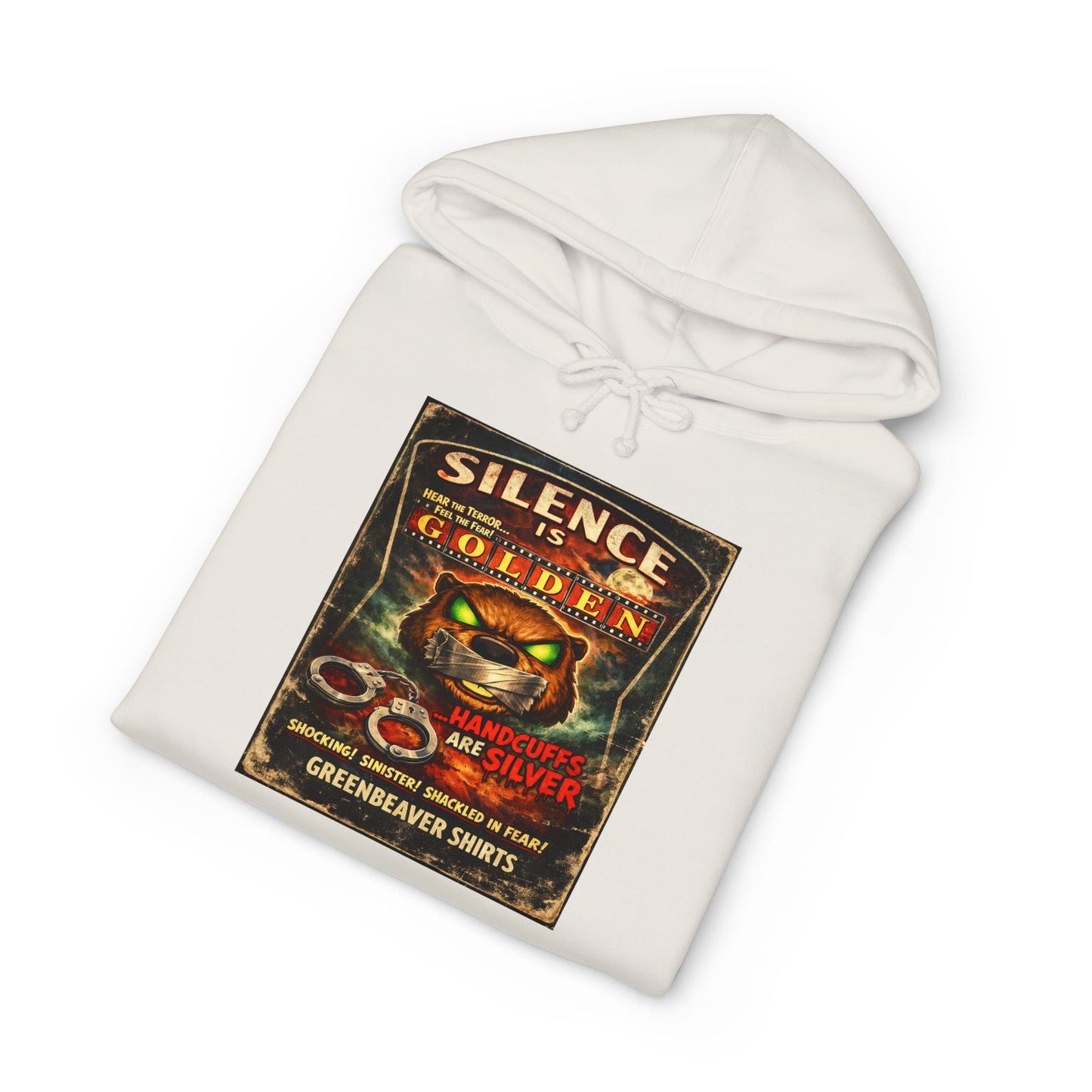 Silence is Golden Hooded Sweatshirt