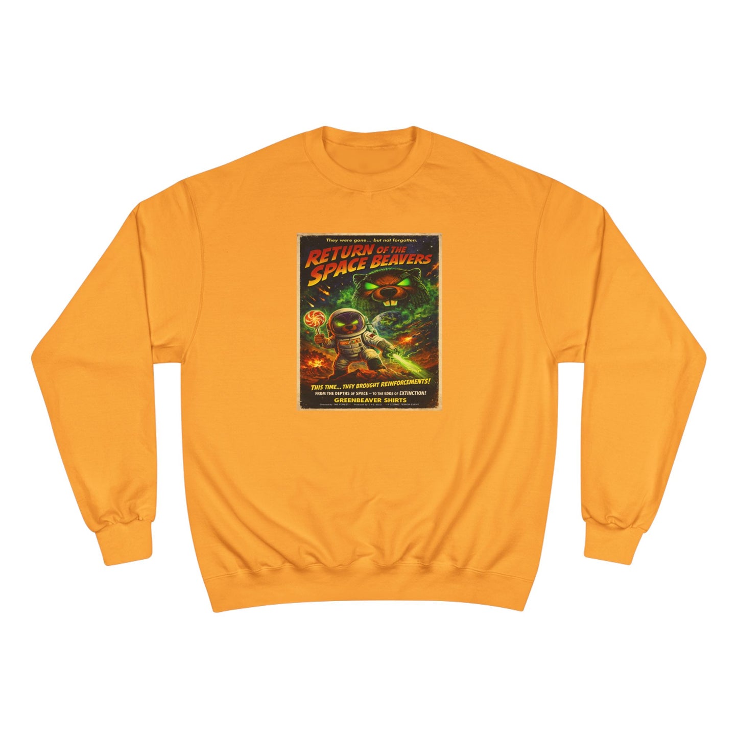Space Beaver Champion Sweatshirt