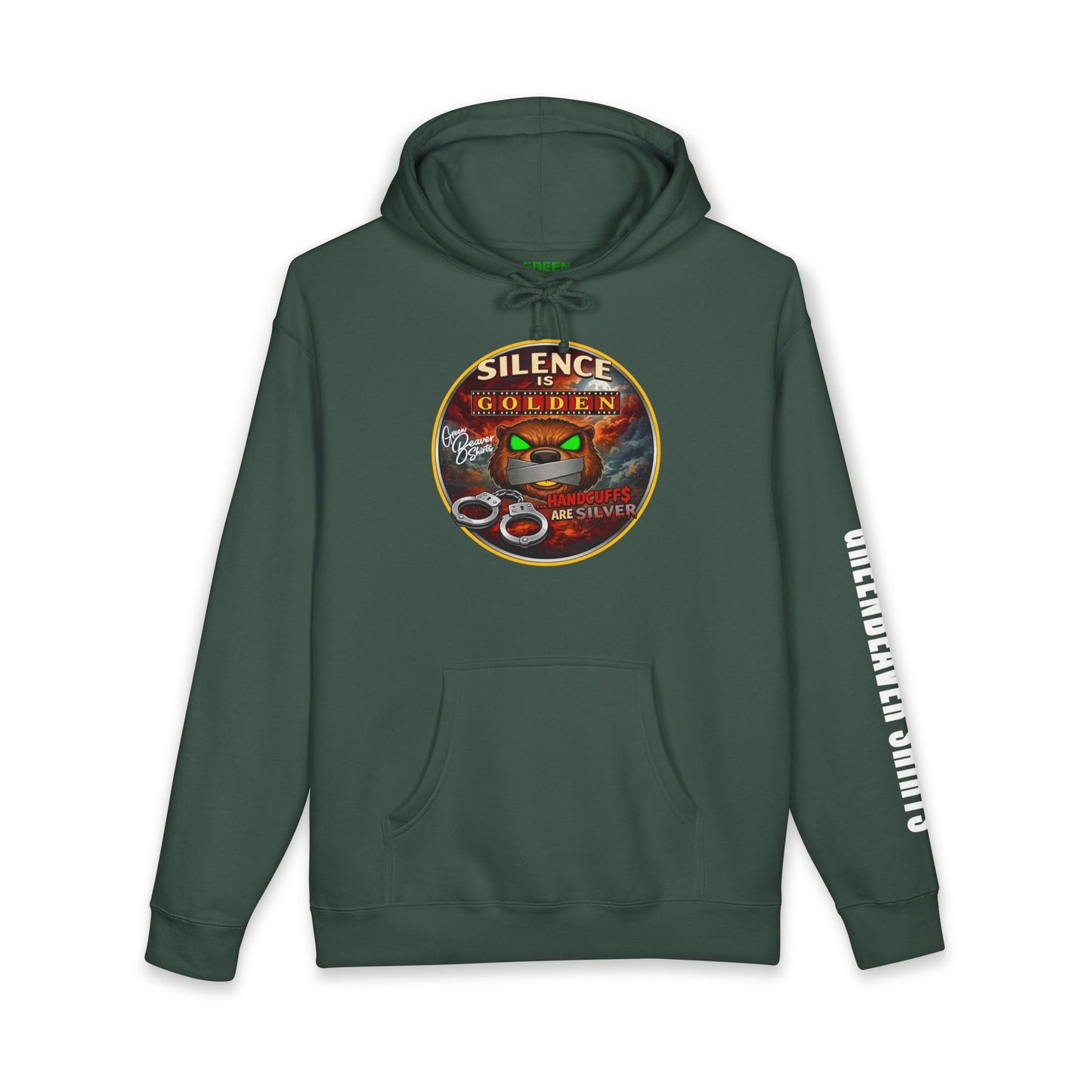 Silence is Golden Hooded Sweatshirt