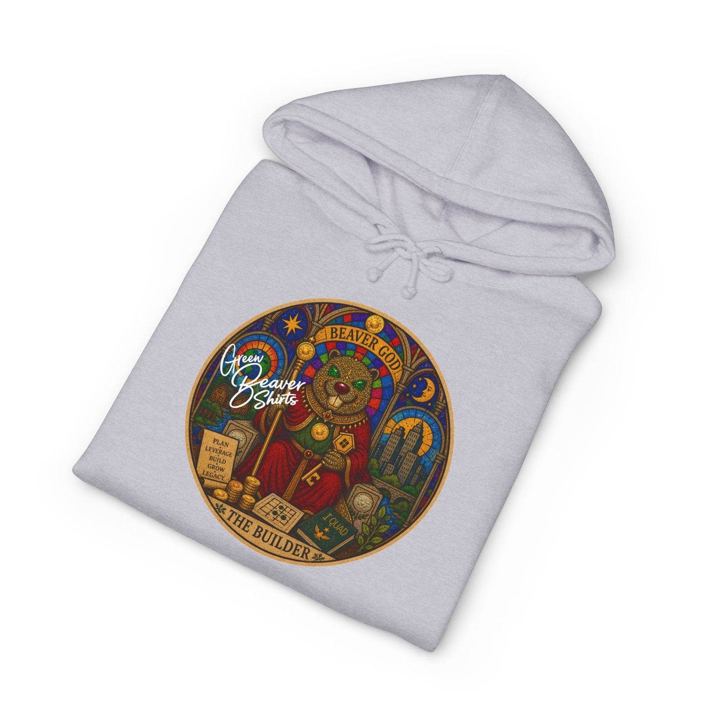 Beaver Tarot Hooded Sweatshirt