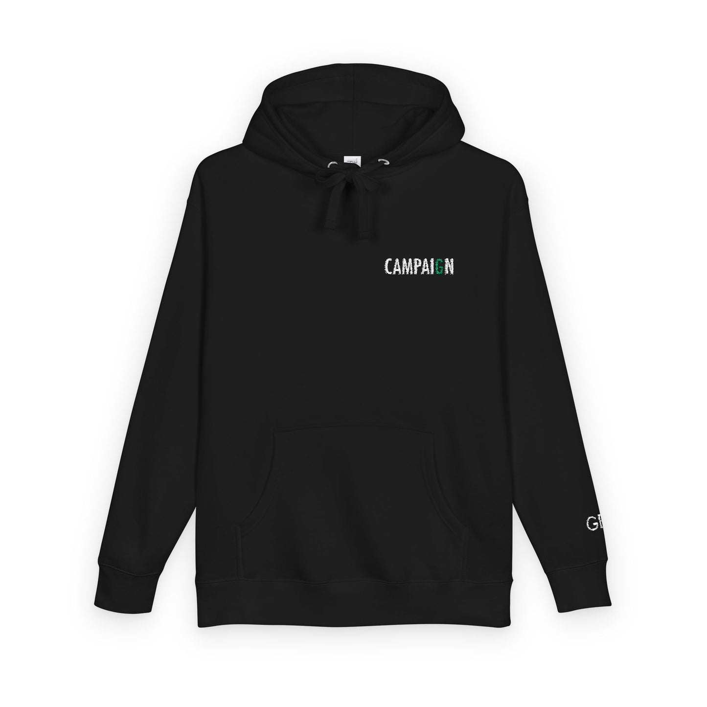 Fleece Hoodie with 'CAMPAIGN' Design