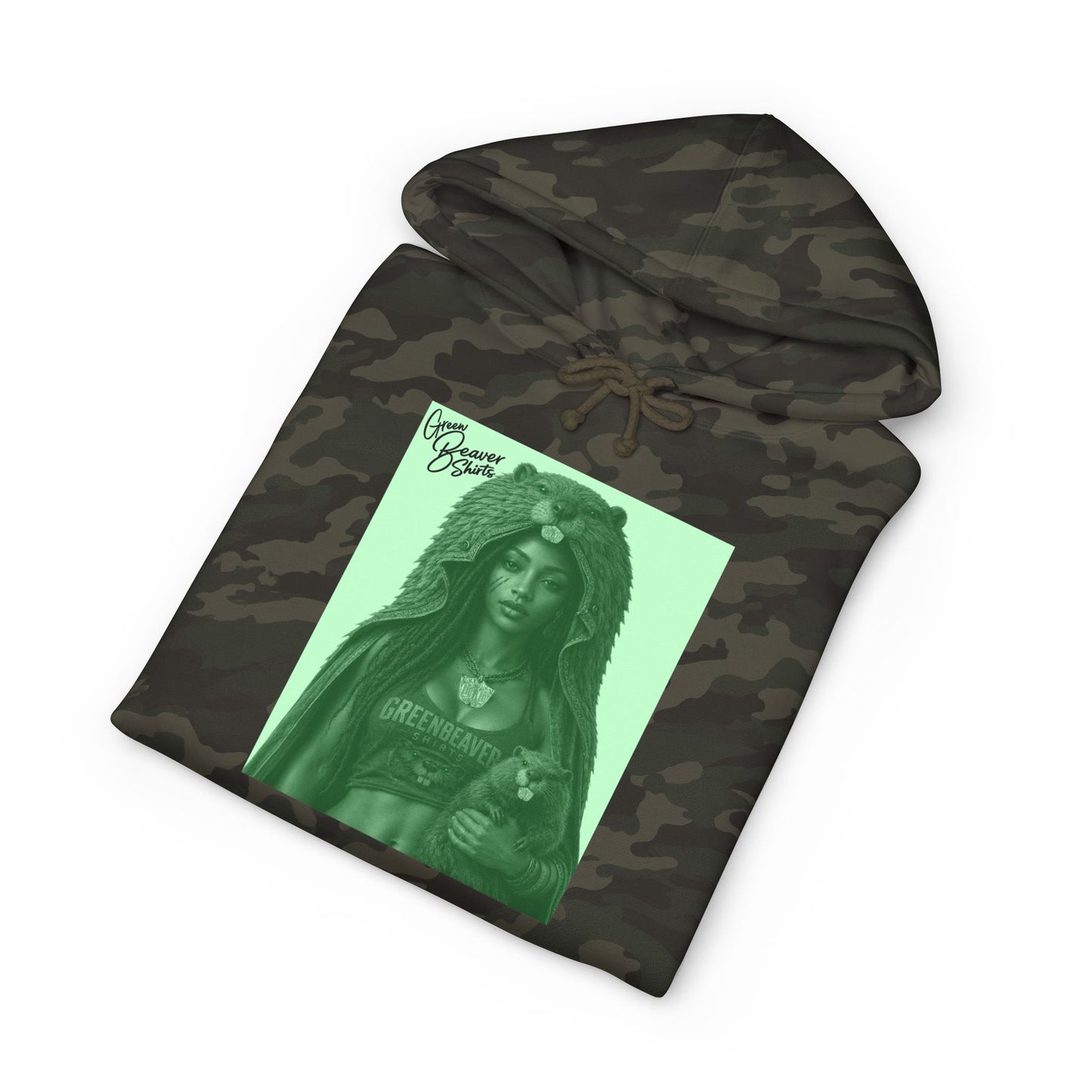 Green Donna Hooded Sweatshirt