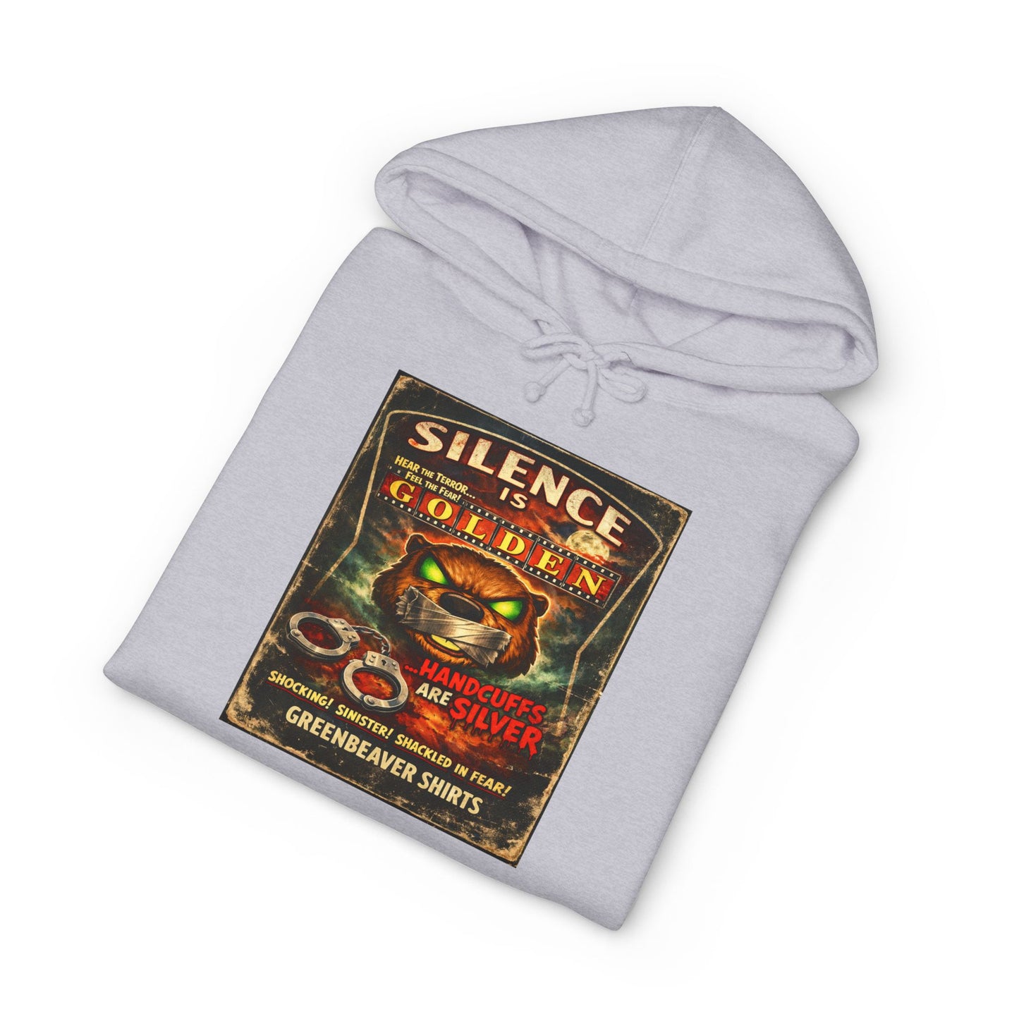Silence is Golden Hooded Sweatshirt