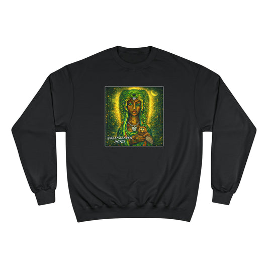 Green Madonna Champion Sweatshirt
