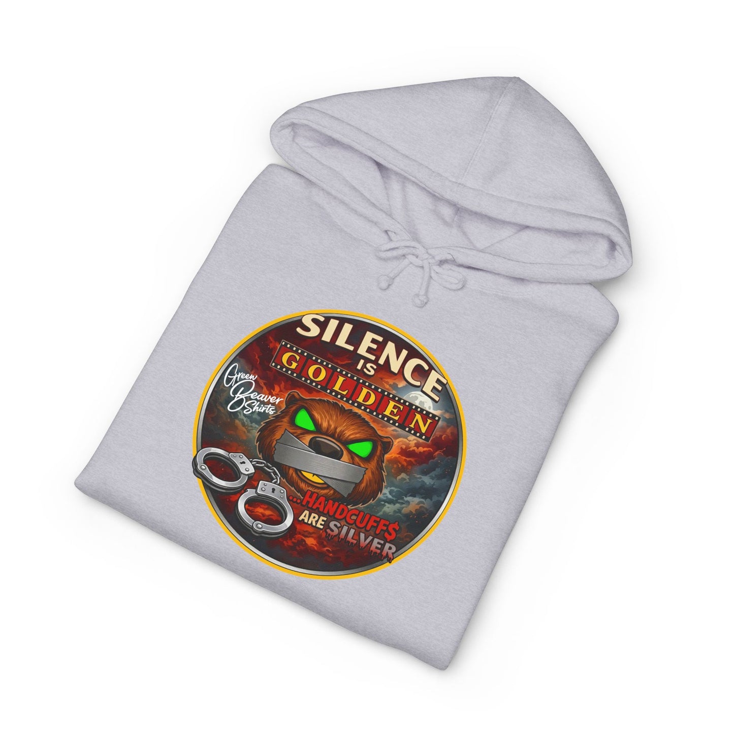 Silence is Golden Hooded Sweatshirt