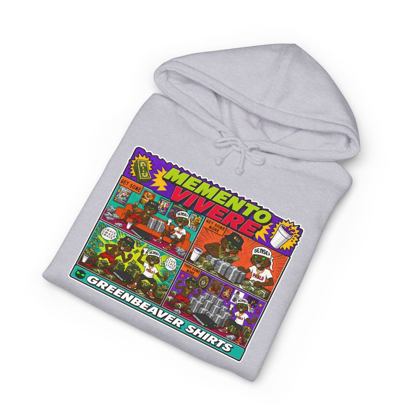 Remember to Live Hooded Sweatshirt