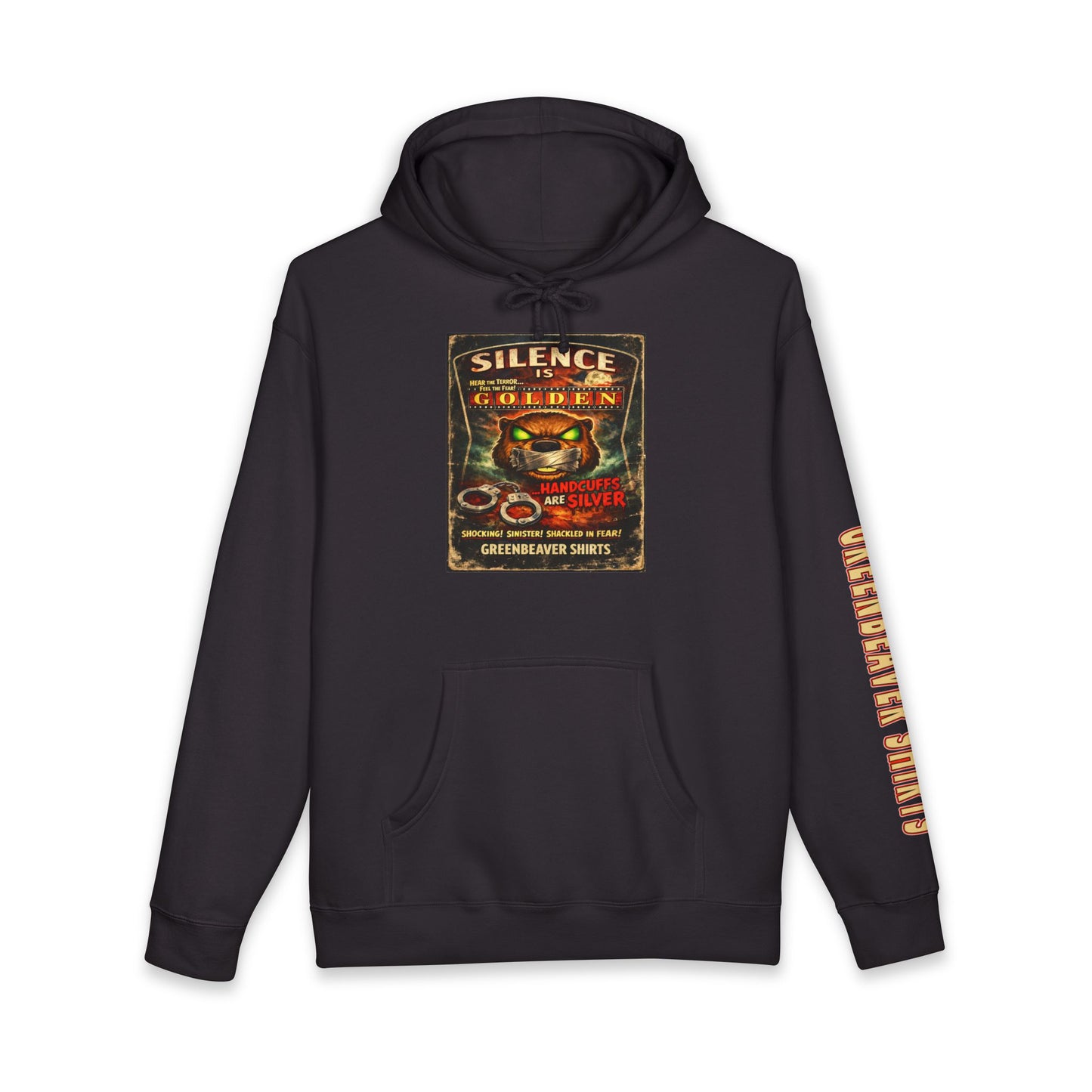 Silence is Golden Hooded Sweatshirt