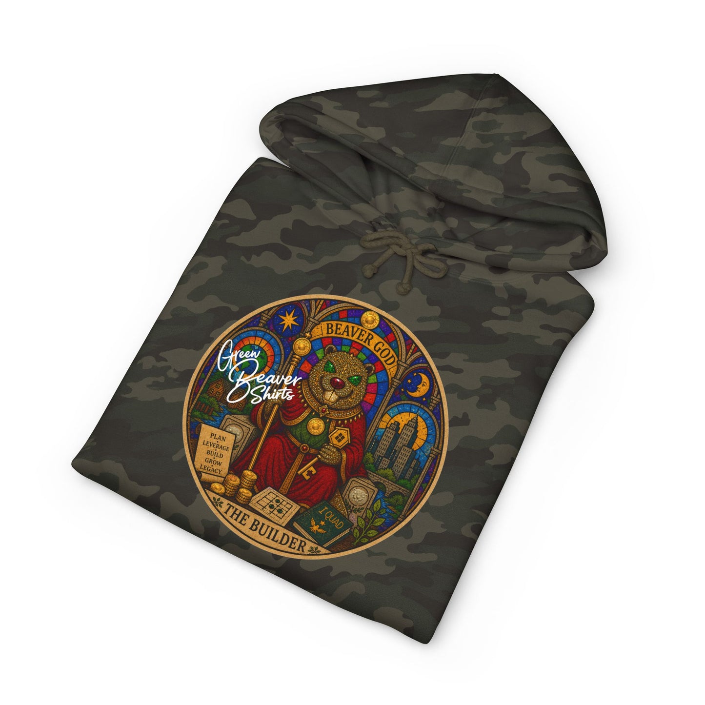 Beaver Tarot Hooded Sweatshirt