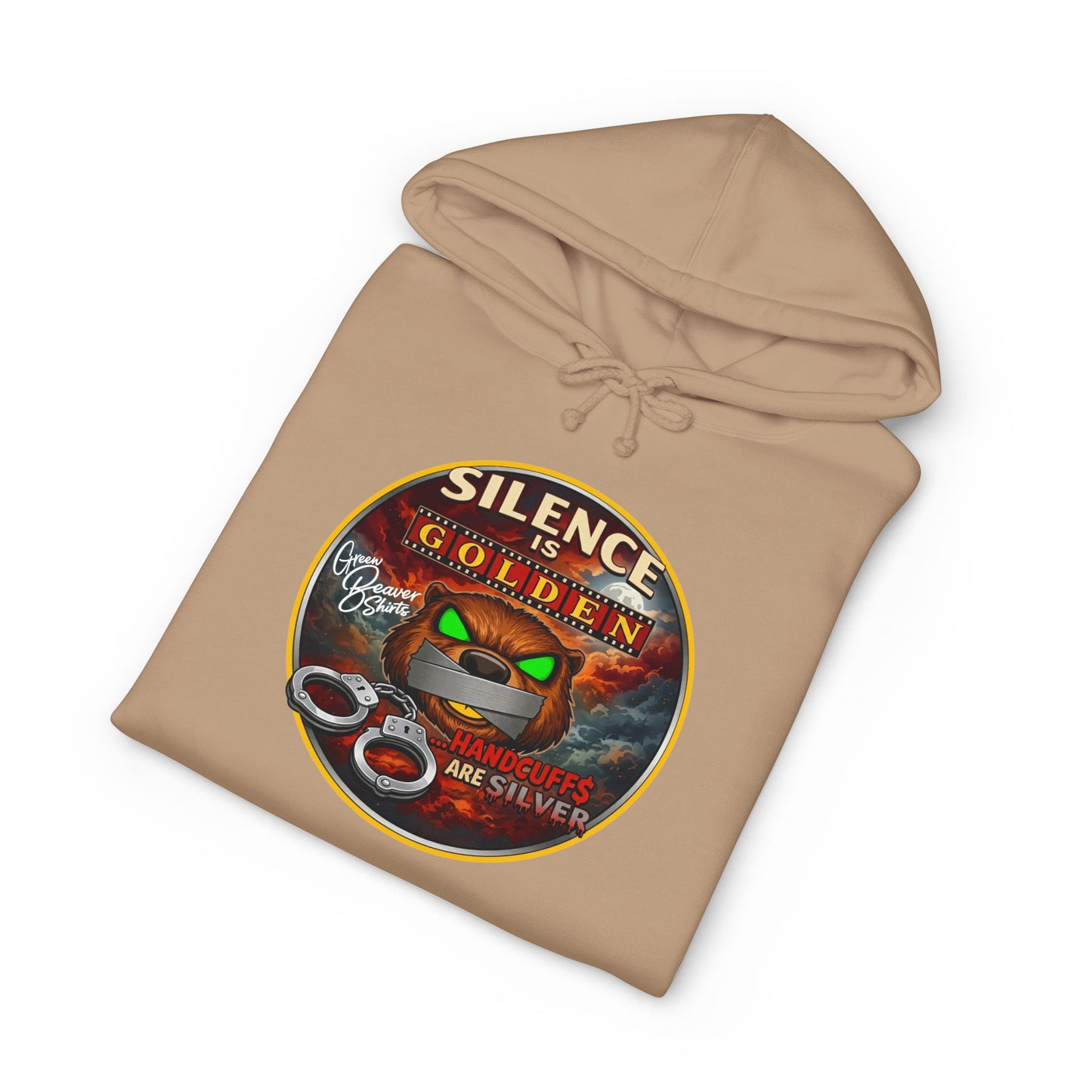 Silence is Golden Hooded Sweatshirt