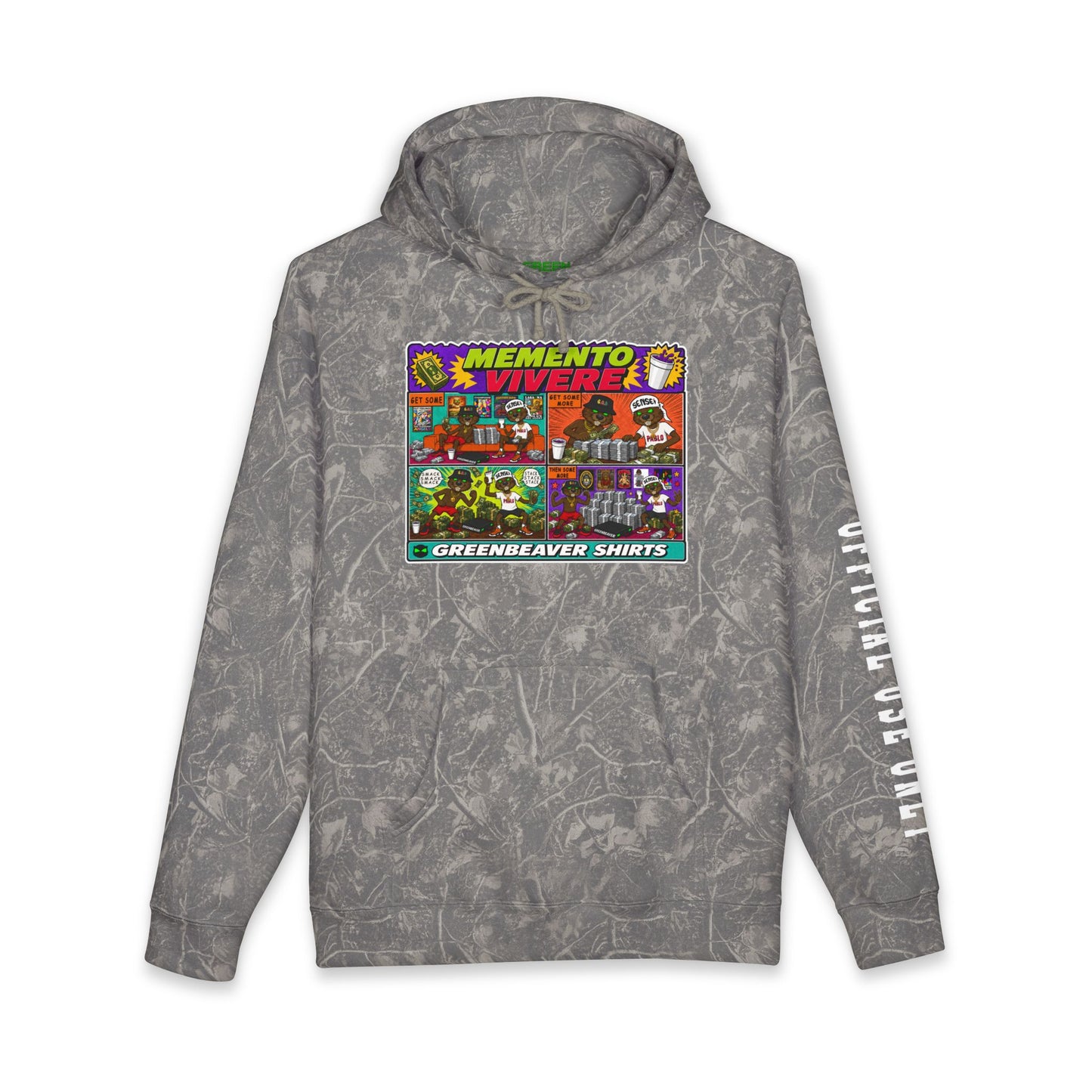 Remember to Live Hooded Sweatshirt