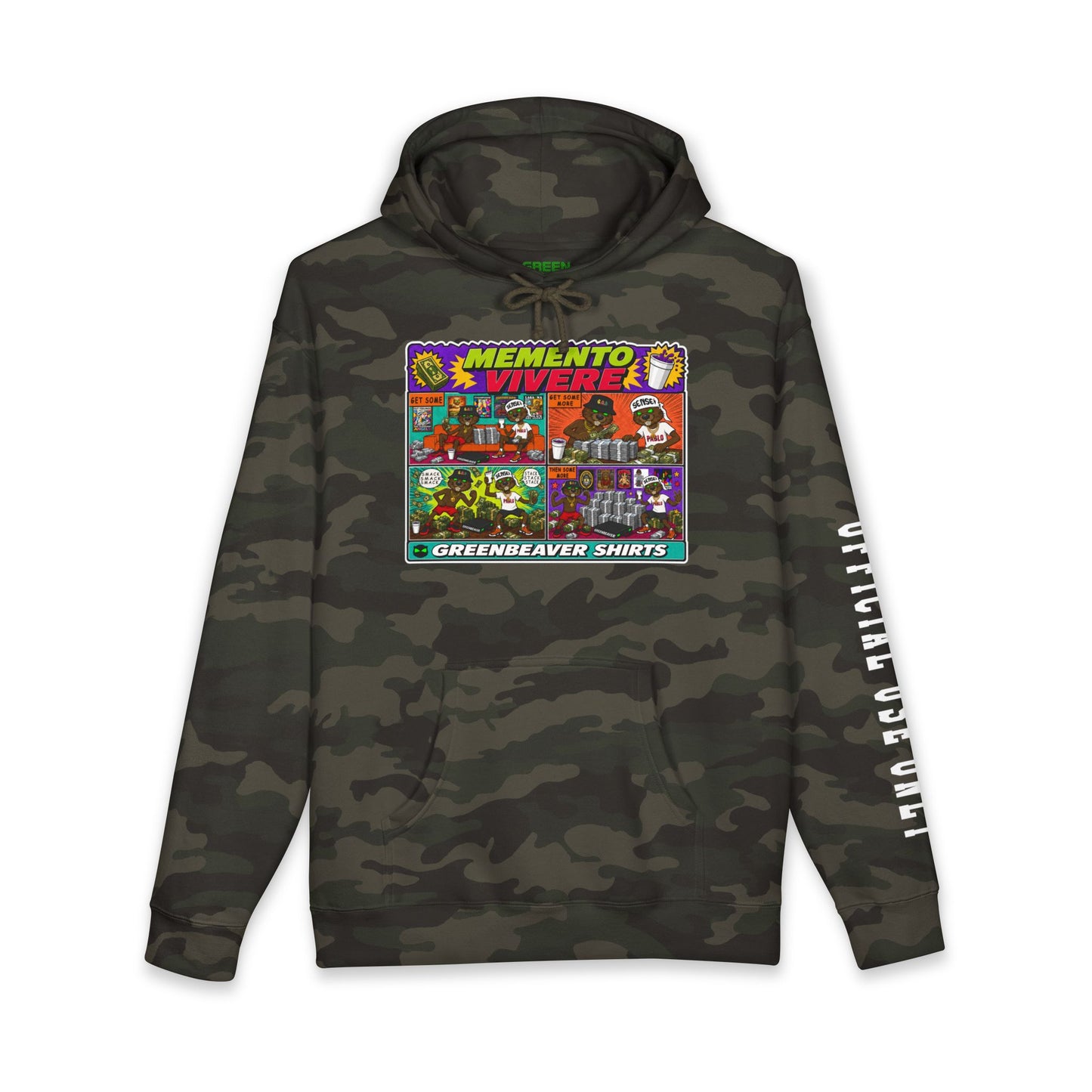 Remember to Live Hooded Sweatshirt