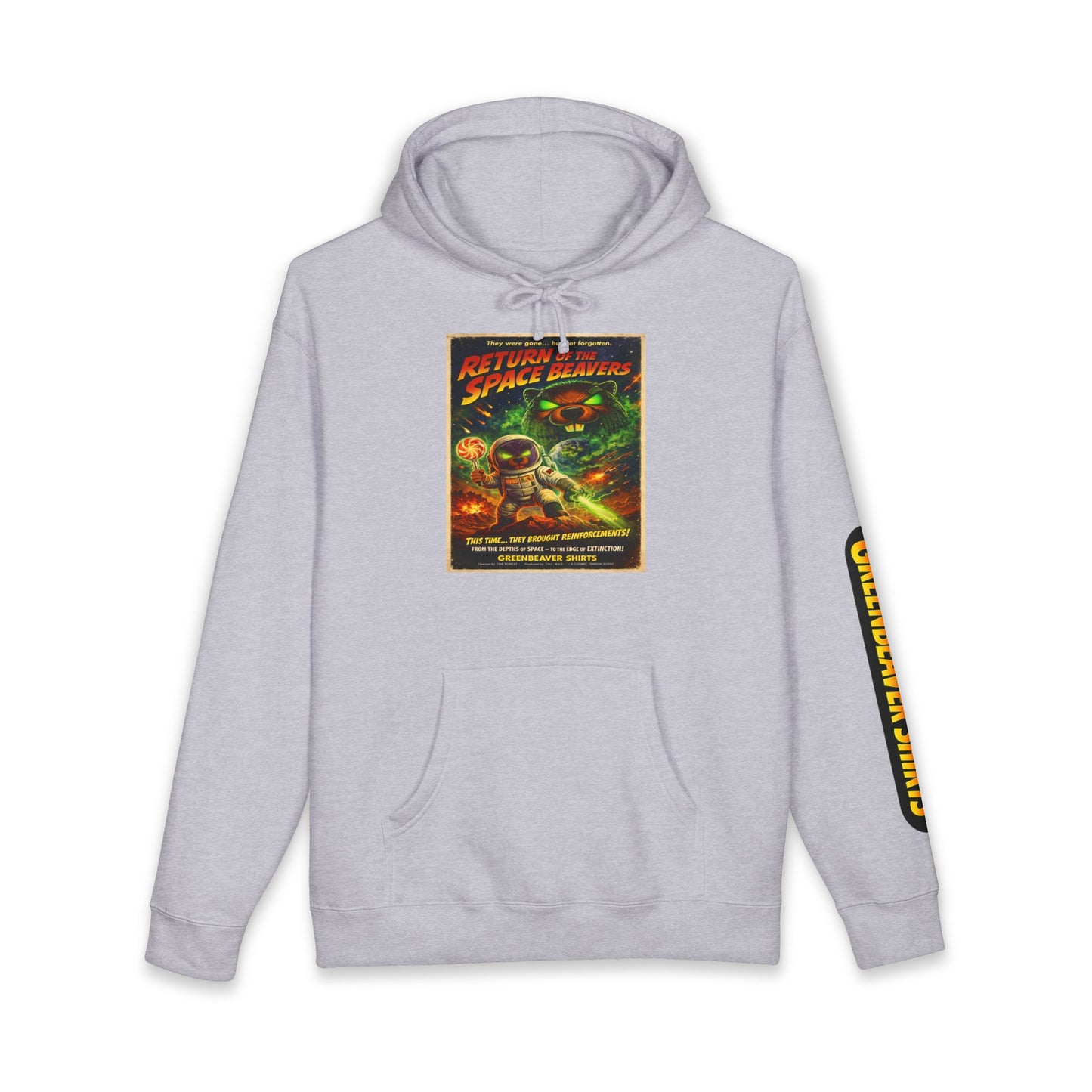 Space Beaver Hooded Sweatshirt
