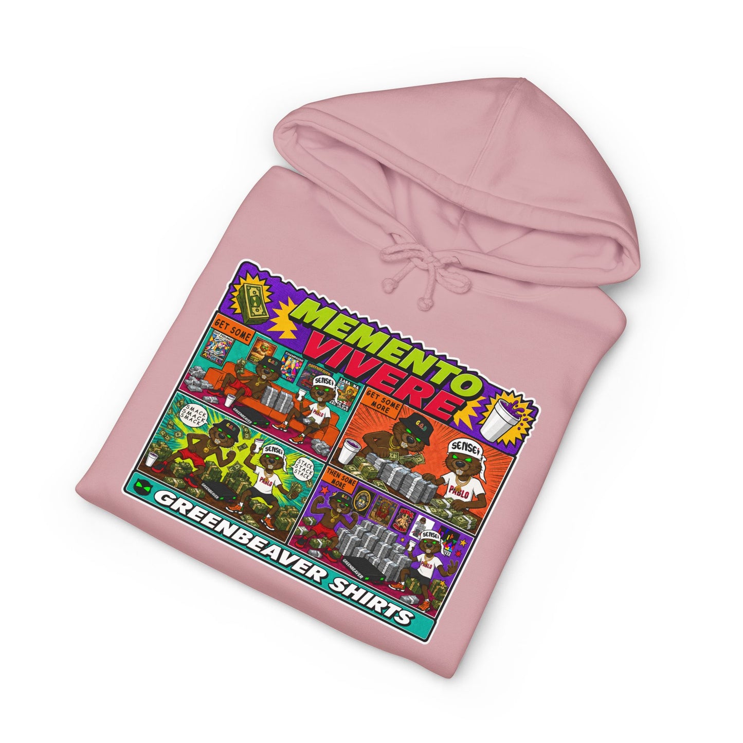 Remember to Live Hooded Sweatshirt