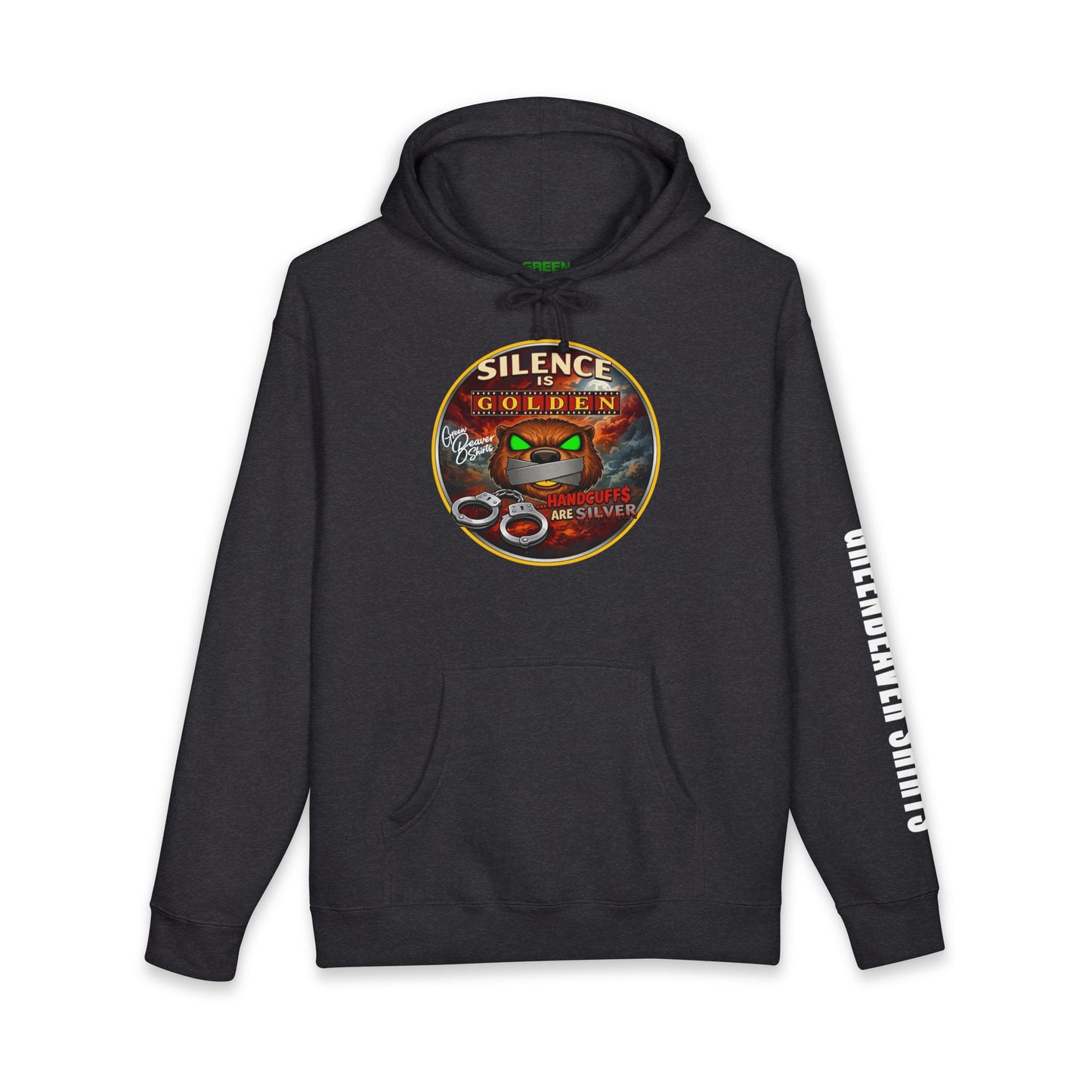 Silence is Golden Hooded Sweatshirt
