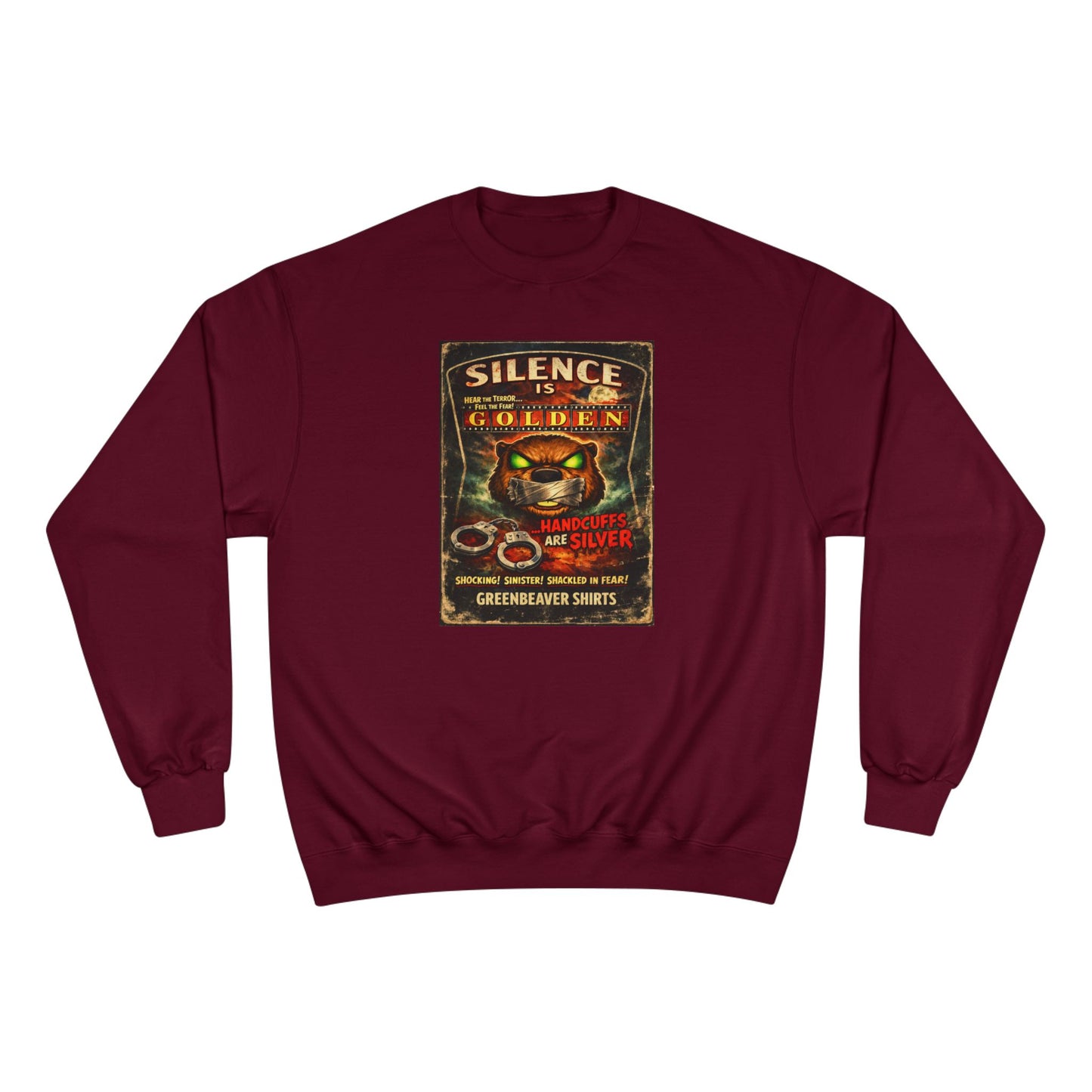 Silence is Golden Champion Sweatshirt