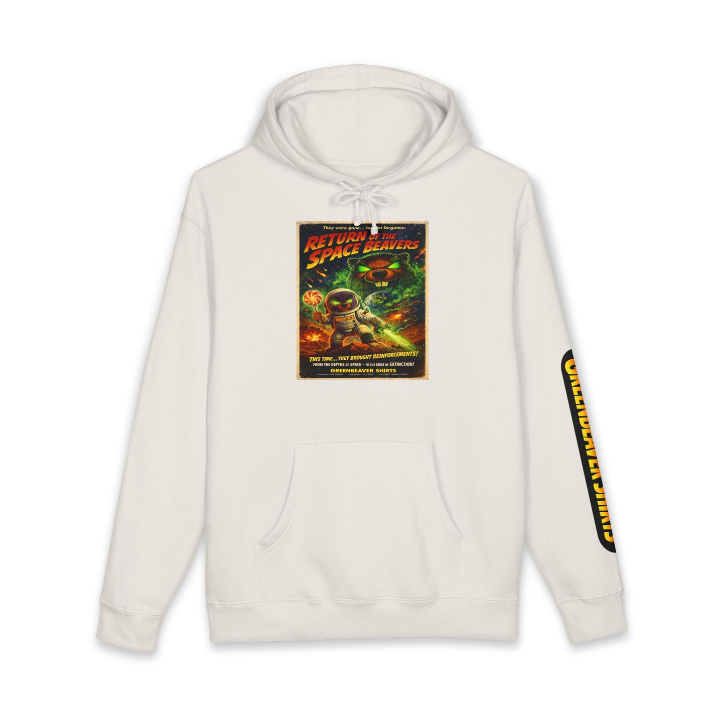Space Beaver Hooded Sweatshirt