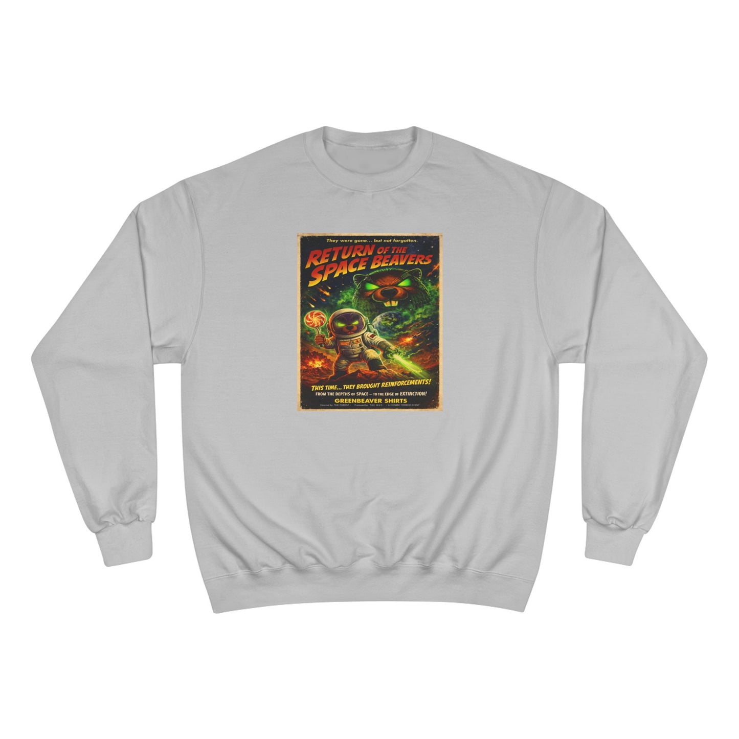 Space Beaver Champion Sweatshirt