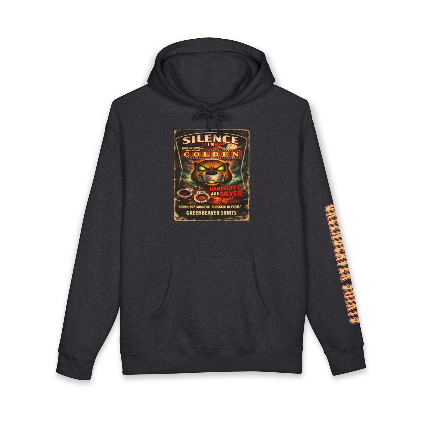 Silence is Golden Hooded Sweatshirt