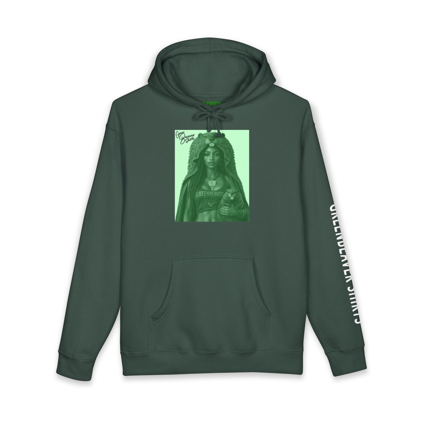 Green Donna Hooded Sweatshirt