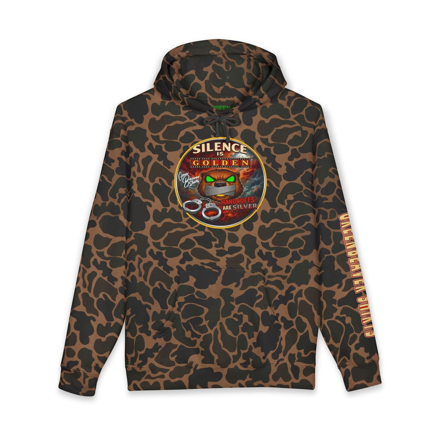 Silence is Golden Hooded Sweatshirt