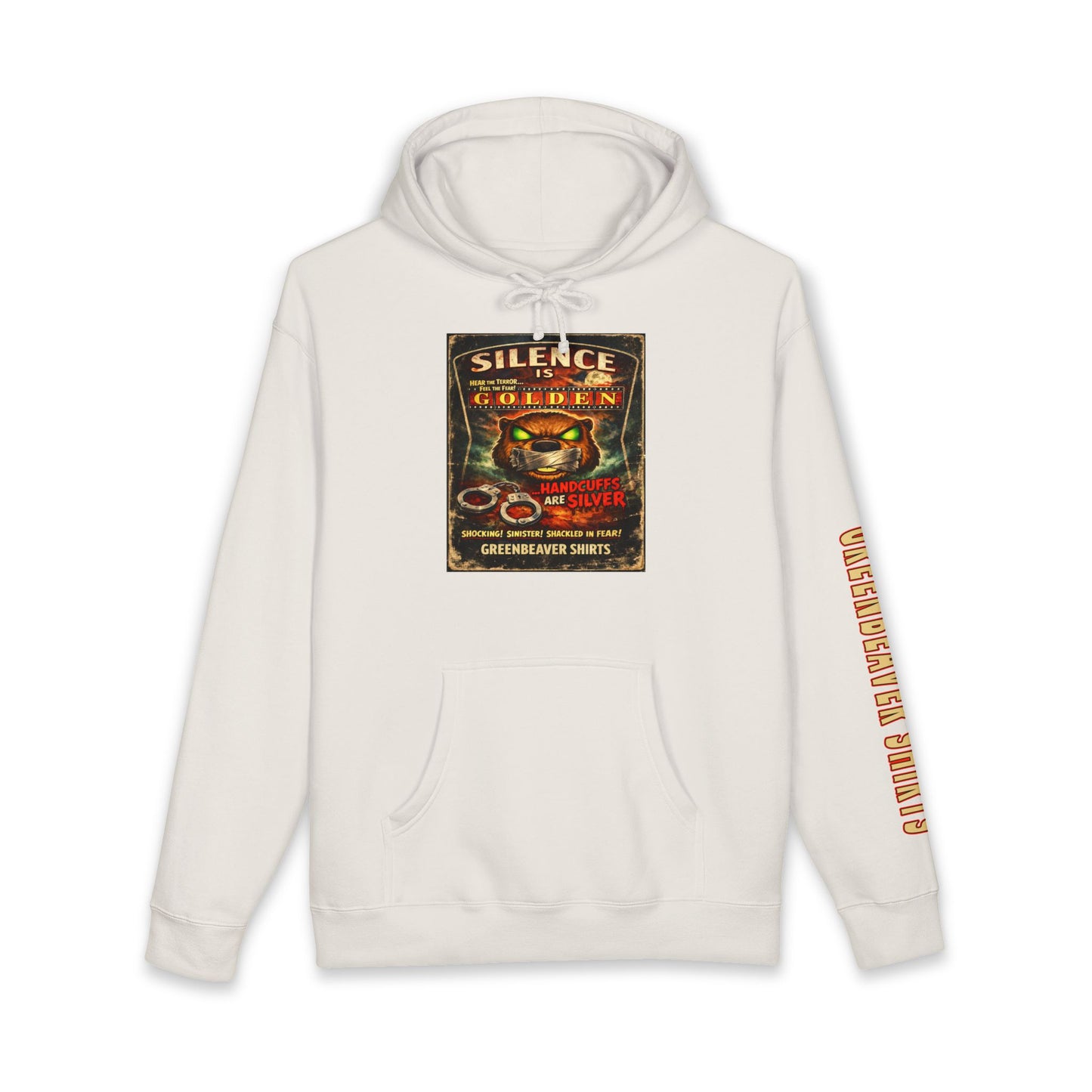 Silence is Golden Hooded Sweatshirt