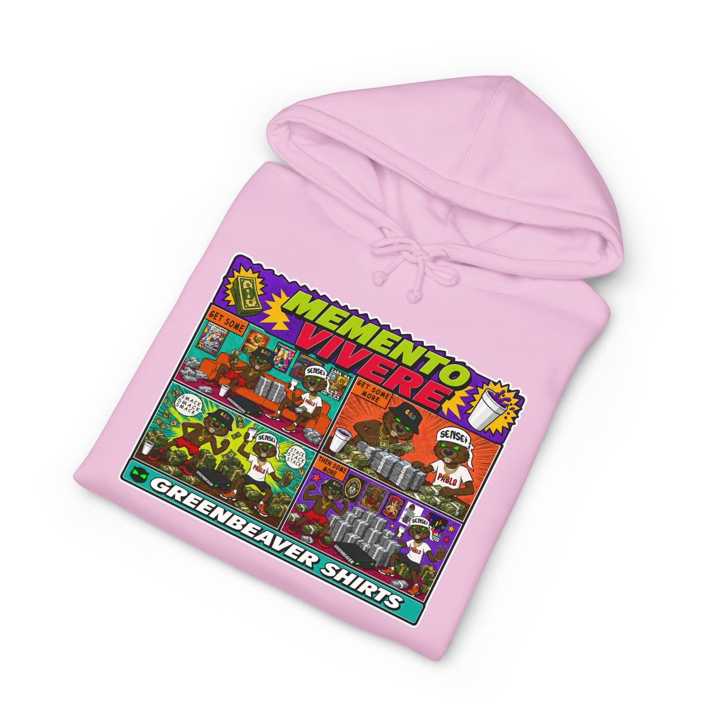 Remember to Live Hooded Sweatshirt