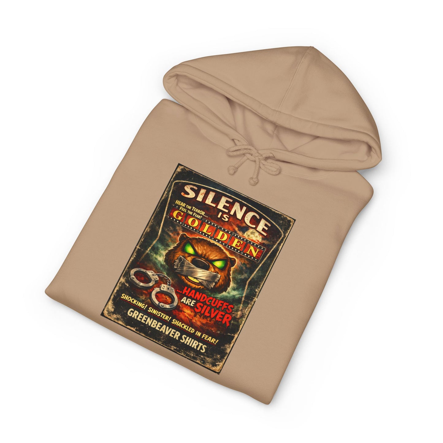 Silence is Golden  Hooded Sweatshirt