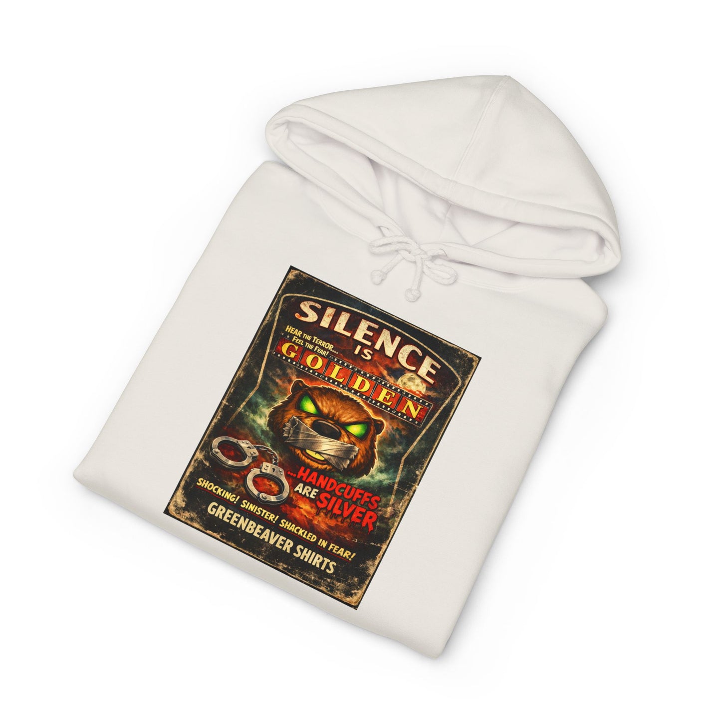 Silence is Golden  Hooded Sweatshirt