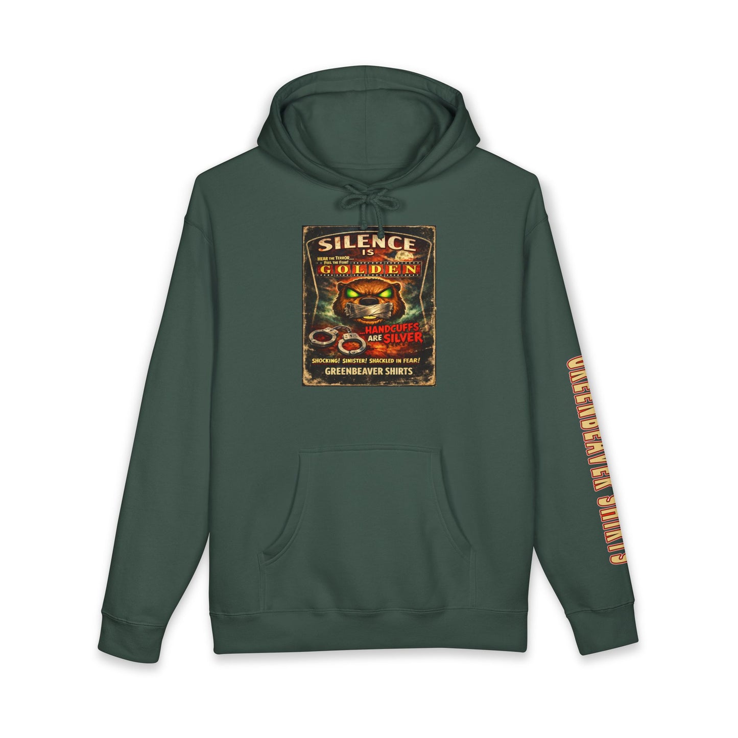 Silence is Golden Hooded Sweatshirt