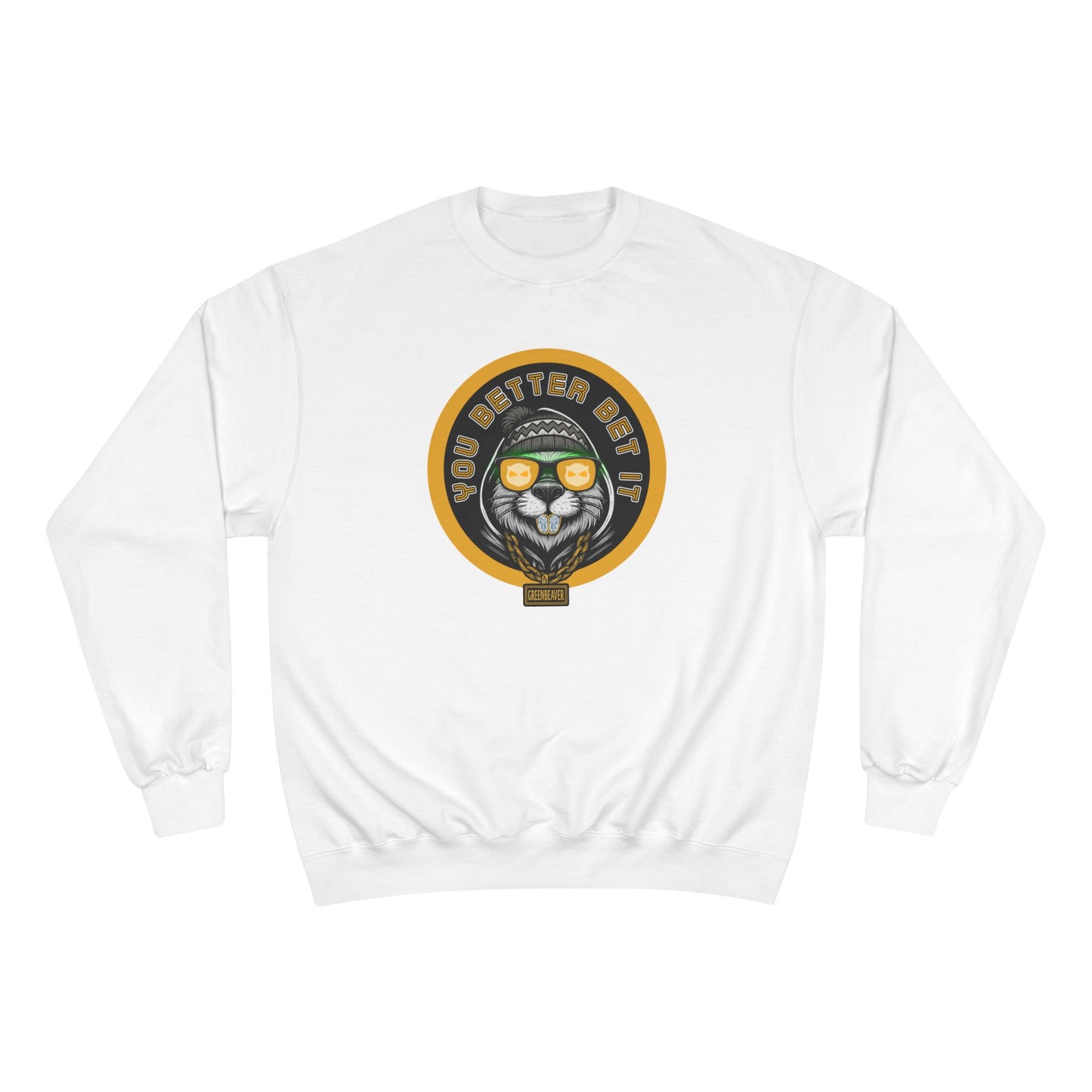 Bet It Beaver Champion Sweatshirt
