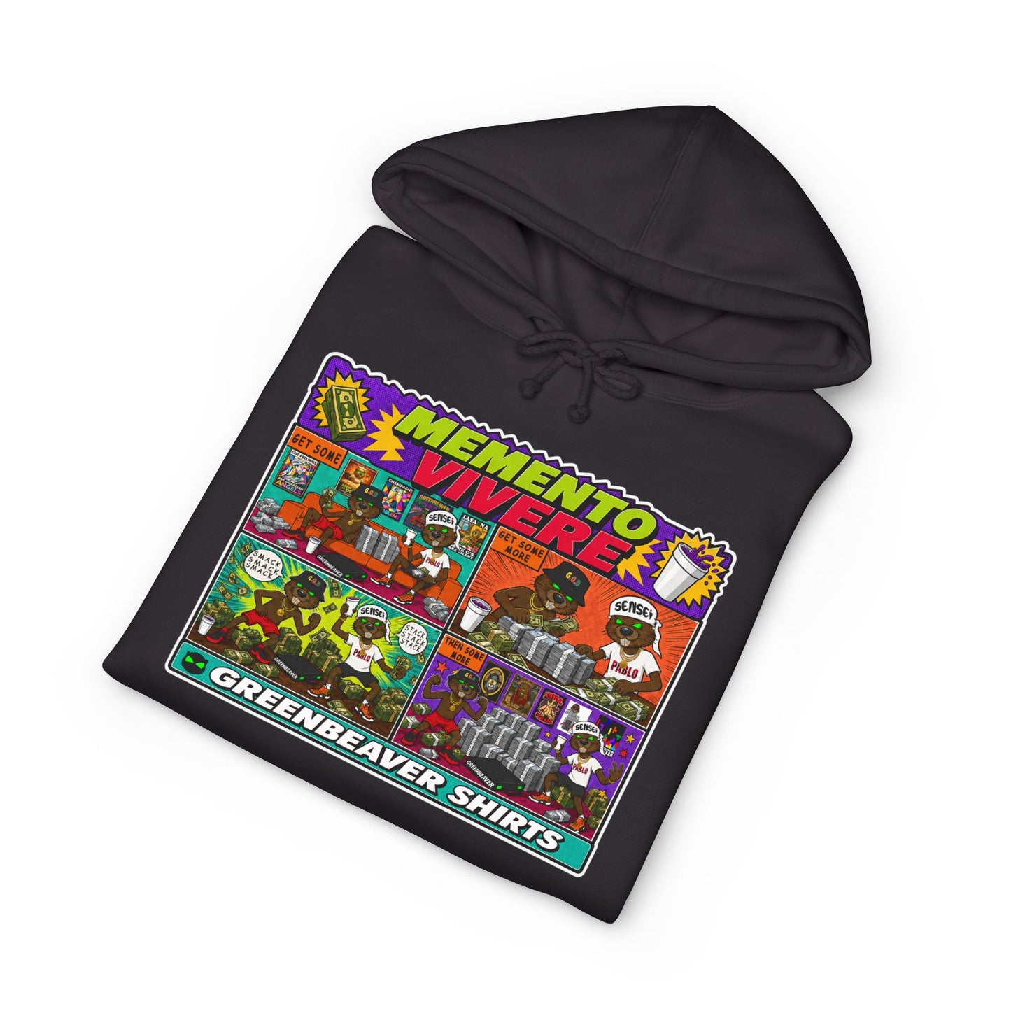 Remember to Live Hooded Sweatshirt
