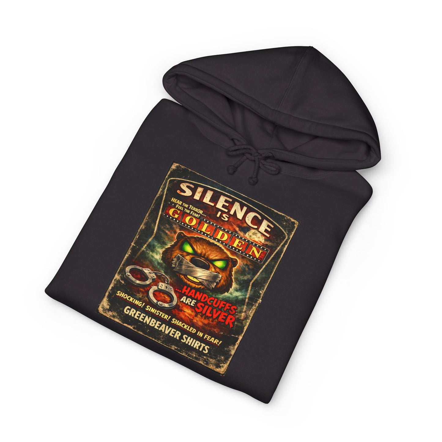 Silence is Golden Hooded Sweatshirt