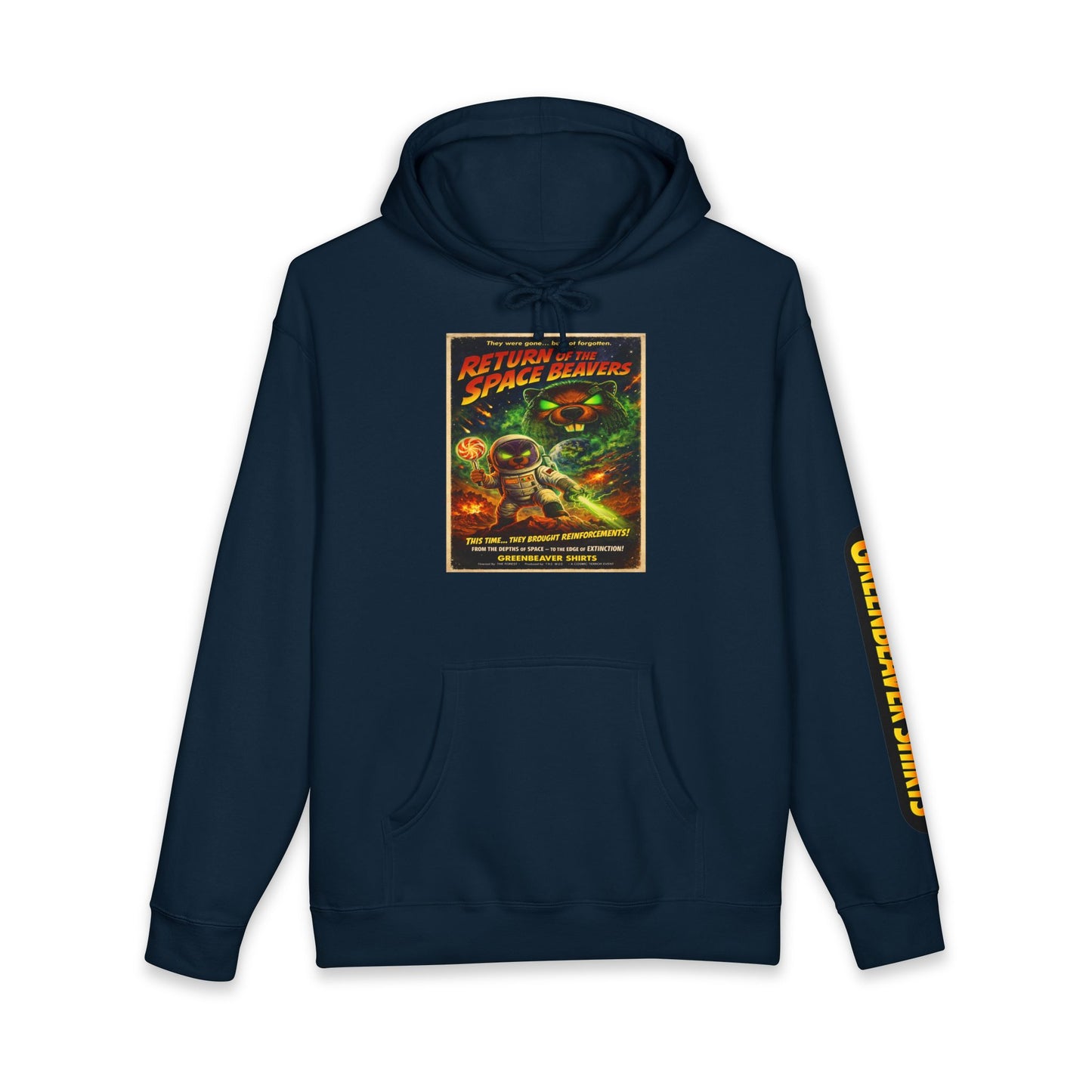 Space Beaver Hooded Sweatshirt