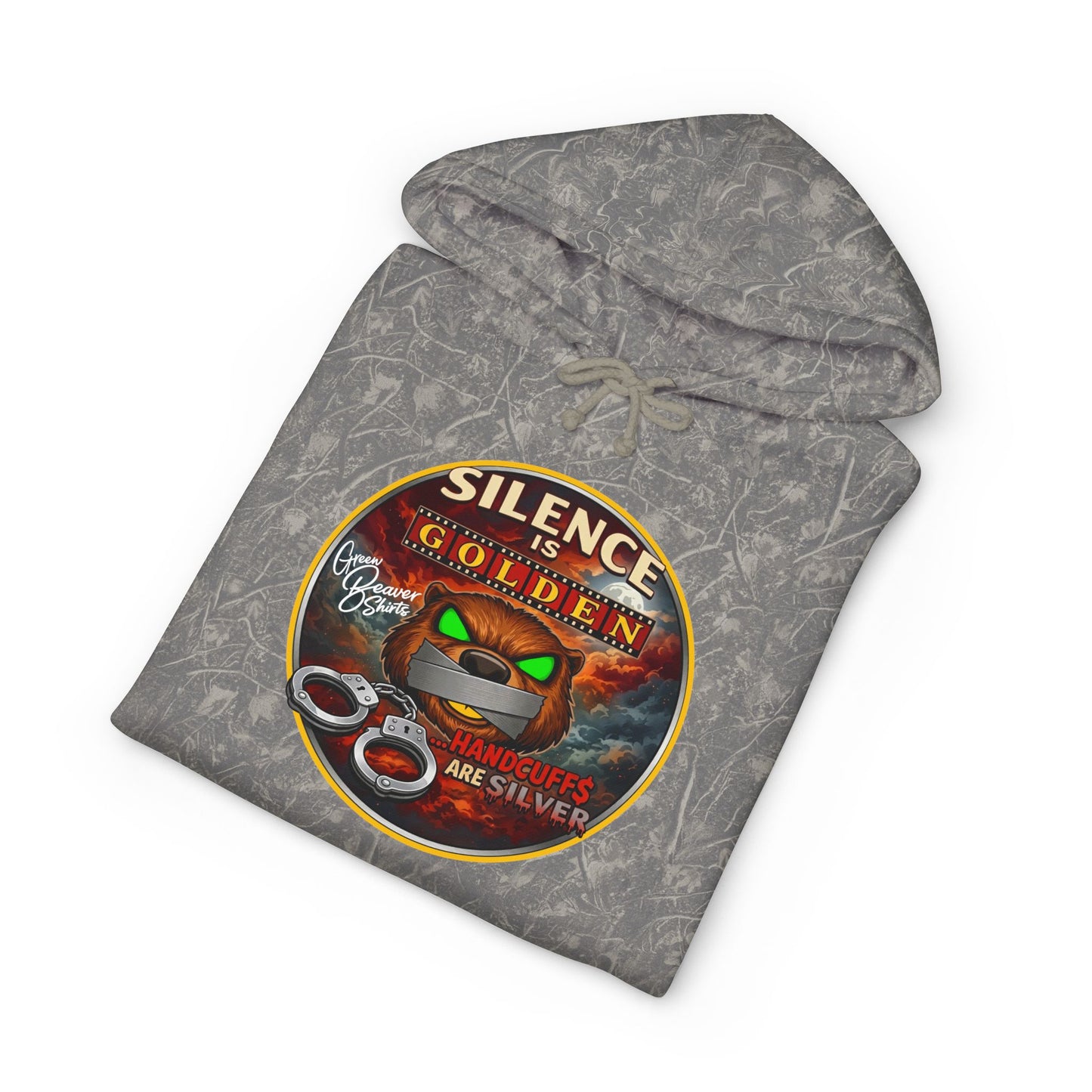 Silence is Golden Hooded Sweatshirt