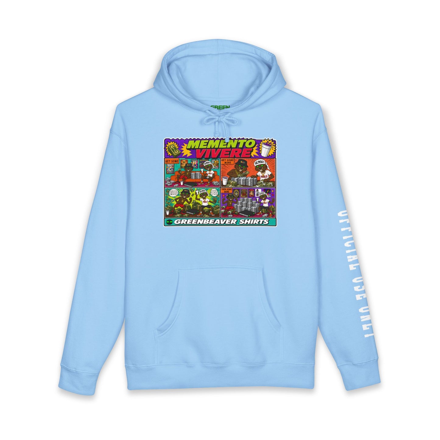 Remember to Live Hooded Sweatshirt