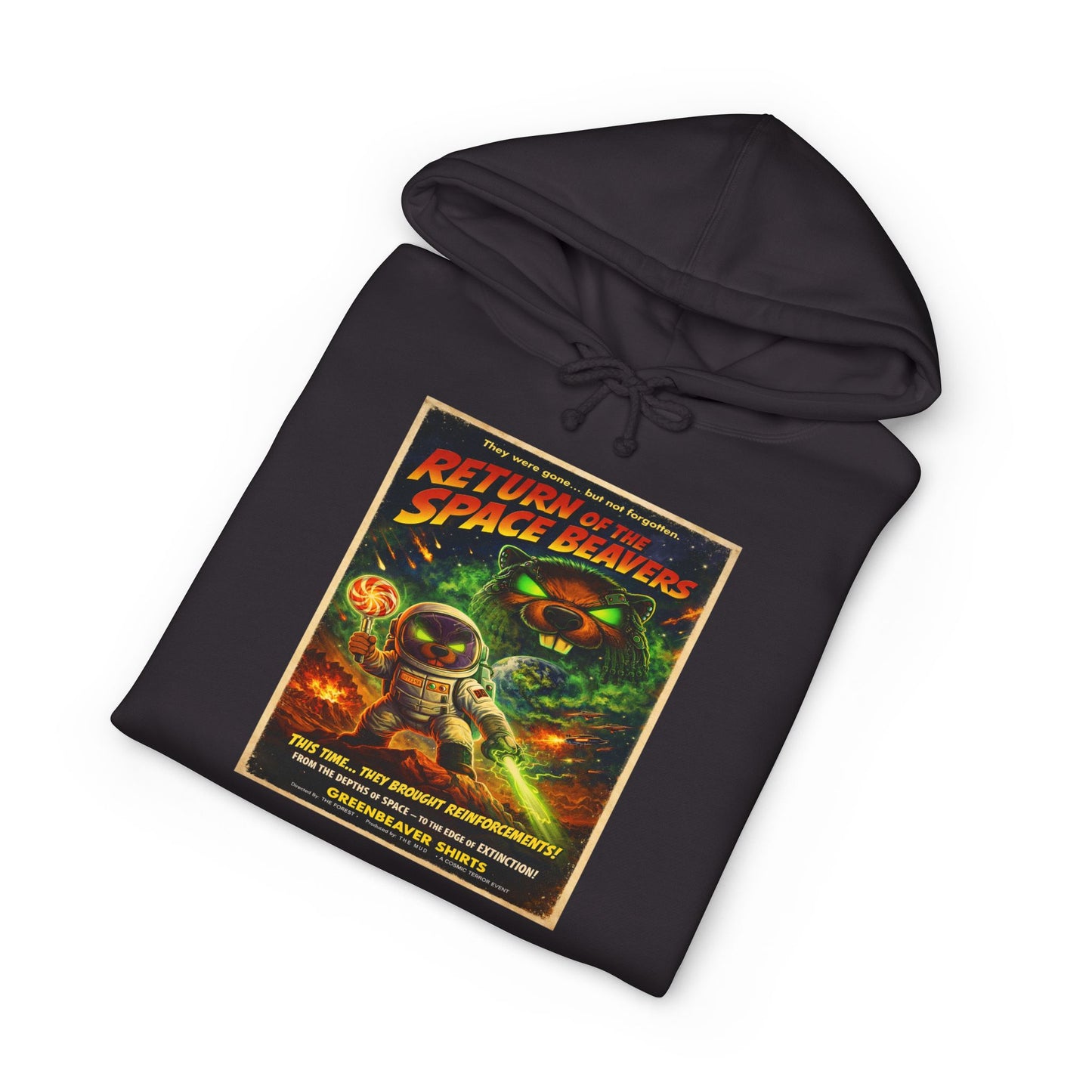 Space Beaver Hooded Sweatshirt